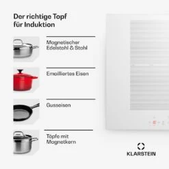 [Wiederverpackt] Delicatessa 70 Flex Induktionskochfeld -Haushaltsgerätegeschäft 10045604 de 0007 usp