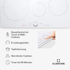 [Wiederverpackt] Delicatessa 80 Induktionskochfeld -Haushaltsgerätegeschäft 10045608 de 0005 usp