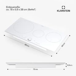 [Wiederverpackt] Delicatessa 80 Induktionskochfeld -Haushaltsgerätegeschäft 10045608 de 0007 usp