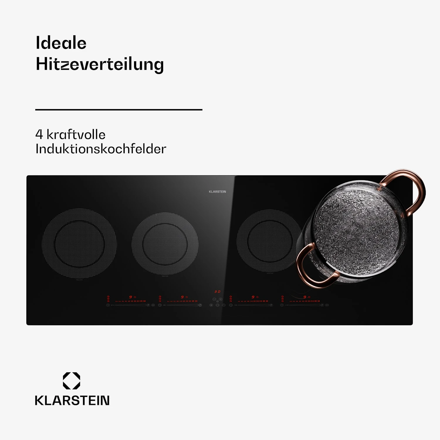 Masterzone Slim Round Induktionskochfeld 4 Masterzone Slim Round Induktionskochfeld – Bild 2