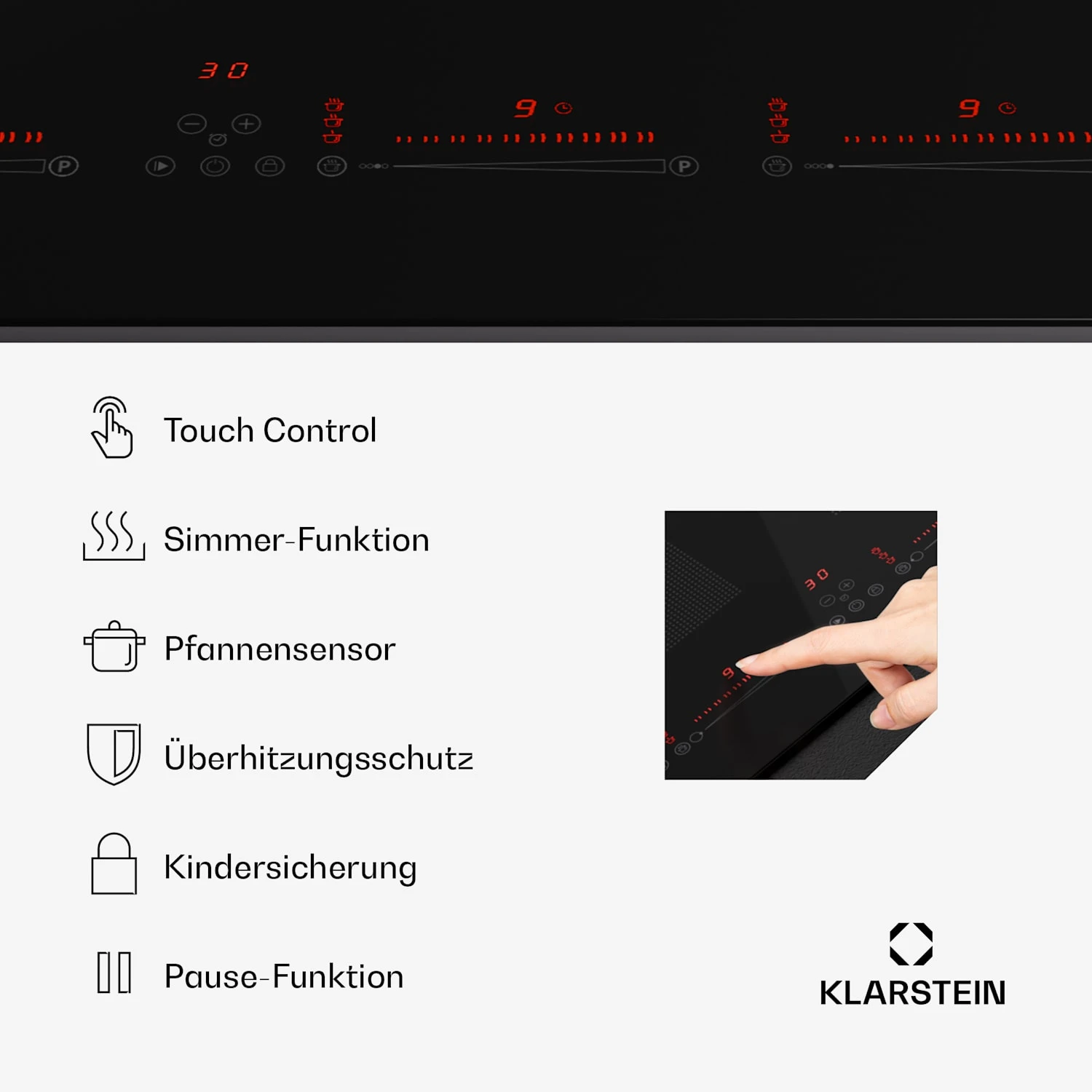 Masterzone Slim Round Induktionskochfeld 7 Masterzone Slim Round Induktionskochfeld – Bild 5