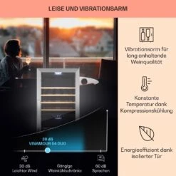 [Wiederverpackt] Vinamour 54 Duo Weinkühlschrank 2 Zonen -Haushaltsgerätegeschäft 10045813 de 0004 usp 2