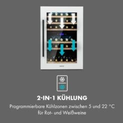 [Gebraucht] Vinsider 41D Built-In Duo Einbau-Weinkühlschrank 2 Zonen -Haushaltsgerätegeschäft 10045820 de 0003 usp