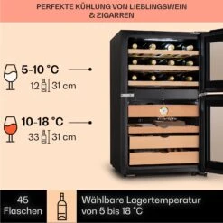 El Dorado 108 Humidor & Weinkühlschrank 13 El Dorado 108 Humidor & Weinkühlschrank -Haushaltsgerätegeschäft 10045893 de 0004 usp