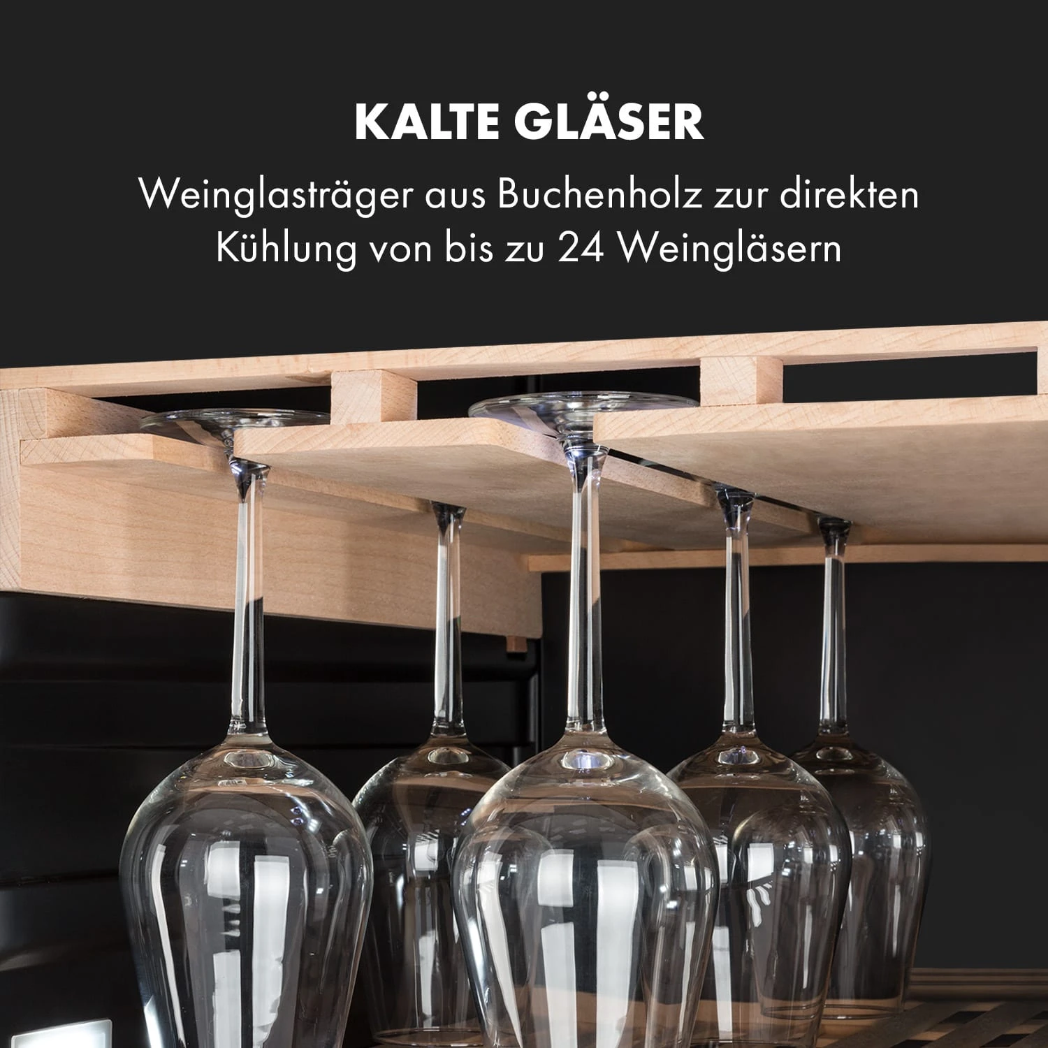 Vinovilla Grande 162 Built-in Duo Onyx Edition Weinkühlschrank 2 Zonen 7 Vinovilla Grande 162 Built-in Duo Onyx Edition Weinkühlschrank 2 Zonen – Bild 5