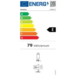 PopLife Getränkekühlschrank Mit Glastür 70 Liter -Haushaltsgerätegeschäft 10046072 energy label