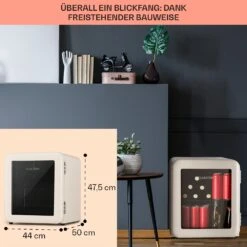PopLife 48 Getränkekühlschrank Mit Glastür 48 Liter 14 PopLife 48 Getränkekühlschrank Mit Glastür 48 Liter -Haushaltsgerätegeschäft 10046078 de 0006 usp
