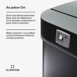 Touchless Sensor-Mülleimer 56L 14 Touchless Sensor-Mülleimer 56L -Haushaltsgerätegeschäft 10046166 de 0006 usp