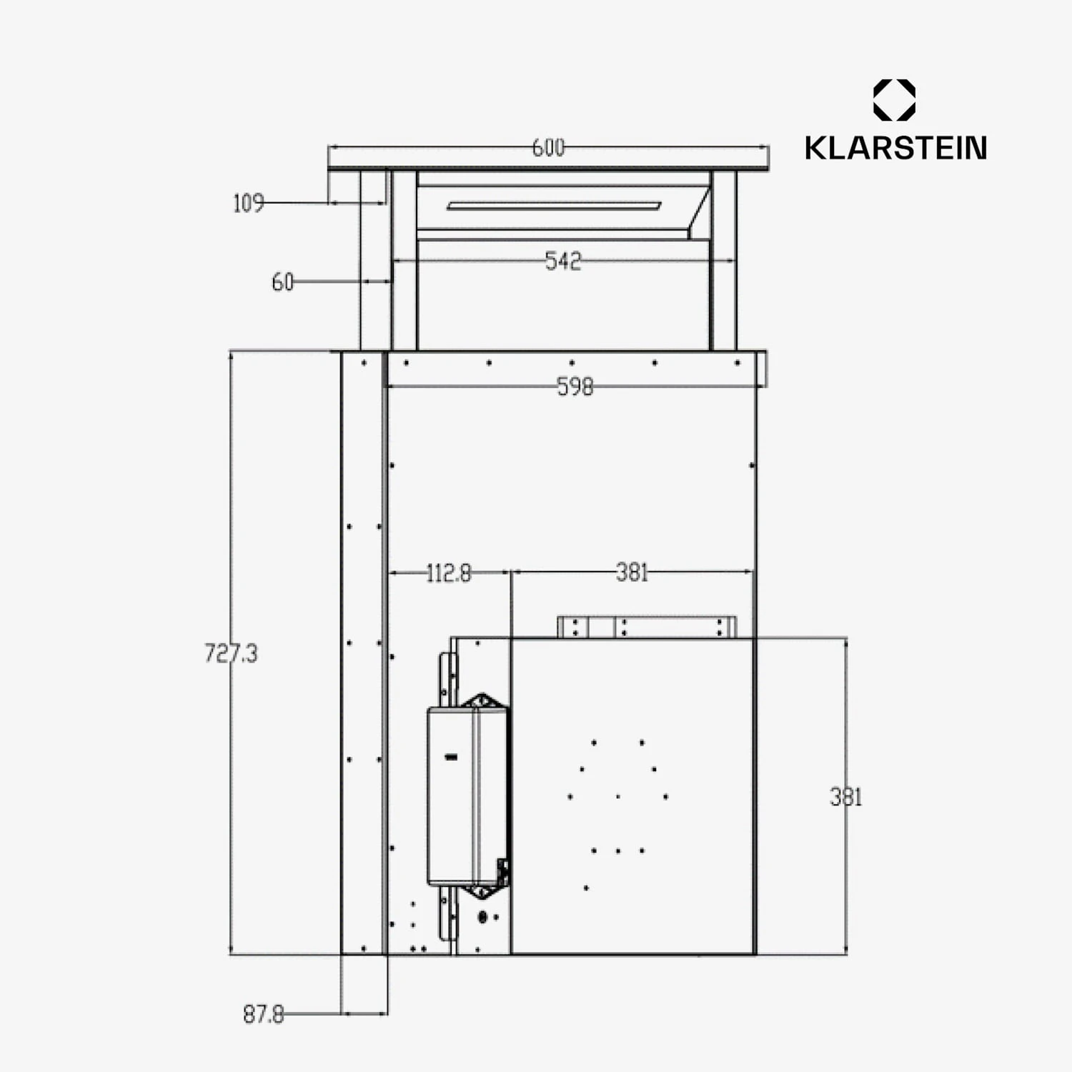 Royal Flush Eco Slim 60 Dunstabzugshaube 10 Royal Flush Eco Slim 60 Dunstabzugshaube – Bild 8