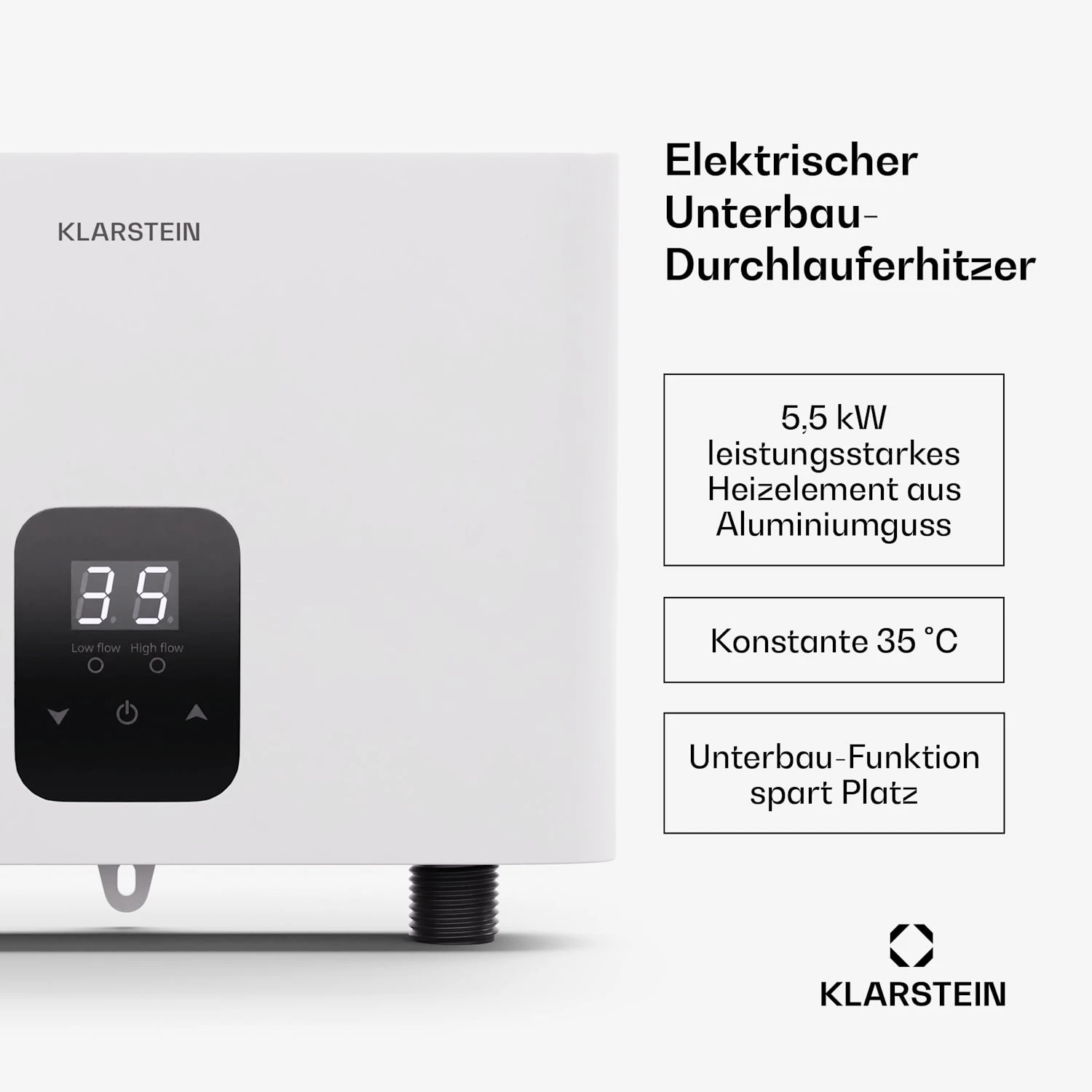 Blaze Flow Unterbau-Durchlauferhitzer | 5,5kW 4 Blaze Flow Unterbau-Durchlauferhitzer | 5,5kW – Bild 2