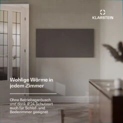 [Wiederverpackt] Wonderwall Smart Infrarotheizung Für Die Wand | 60x120cm -Haushaltsgerätegeschäft 10046257 de 0005 usp