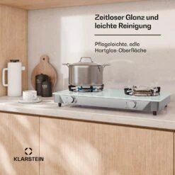 [Gebraucht] Barzona Campingkocher | 2 Brenner -Haushaltsgerätegeschäft 10046299 de 0005 usp
