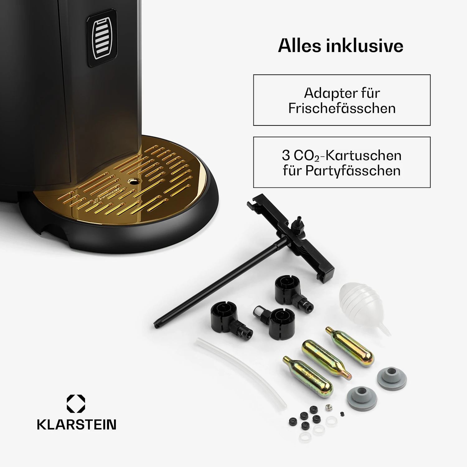 Beerkules Bierzapfanlage | Für 5L-Fässer | Kühlkompressor 8 Beerkules Bierzapfanlage | Für 5L-Fässer | Kühlkompressor – Bild 6