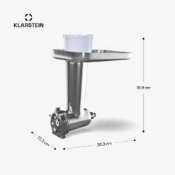 Chiara Fleischwolf-Aufsatz -Haushaltsgerätegeschäft 10046348 yy 0011 dimensions