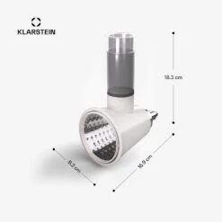 [Wiederverpackt] Chiara Salat-Aufsatz | 3 Verschiedene Klingen -Haushaltsgerätegeschäft 10046350 yy 0011 dimensions 1