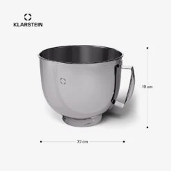 Chiara Edelstahlschüssel | 5 L 15 Chiara Edelstahlschüssel | 5 L -Haushaltsgerätegeschäft 10046352 yy 0011 dimensions