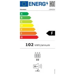 [Gebraucht] Vinovilla 30 Duo Einbau-Weinkühlschrank | 30 Flaschen -Haushaltsgerätegeschäft 10046354 energy label