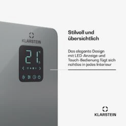 [Wiederverpackt] Bansin Smart 1500 Konvektorheizung -Haushaltsgerätegeschäft 10046400 de 0006 usp