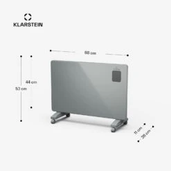 [Gebraucht] Bansin Smart 1500 Konvektorheizung -Haushaltsgerätegeschäft 10046400 yy 0011 dimensions 1