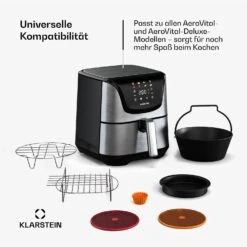 AeroVital Deluxe Color Touch Zubehörset | 6-teilig | Lebensmittelecht 9 AeroVital Deluxe Color Touch Zubehörset | 6-teilig | Lebensmittelecht -Haushaltsgerätegeschäft 10046462 de 0003 usp