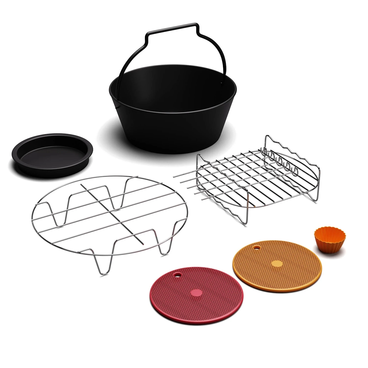 AeroVital Deluxe Color Touch Zubehörset | 6-teilig | Lebensmittelecht 3 AeroVital Deluxe Color Touch Zubehörset | 6-teilig | Lebensmittelecht