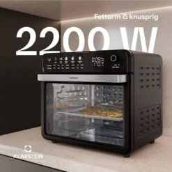 [Gebraucht] AirGlaze Digital Heißluftfritteuse | 2200 W | 34 Liter -Haushaltsgerätegeschäft 10046477 de 0003 usp