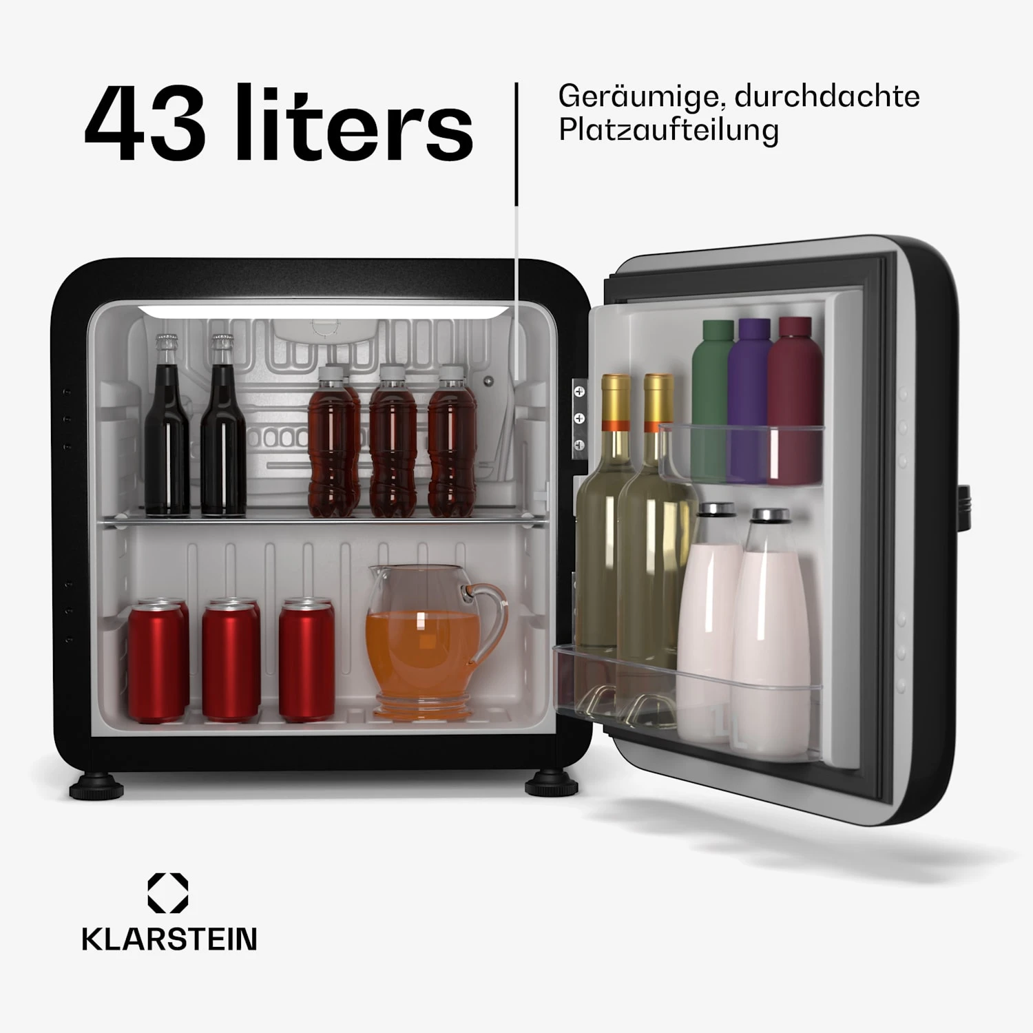 Audrey Evo Mini Kühlschrank | 43L 4 Audrey Evo Mini Kühlschrank | 43L – Bild 2