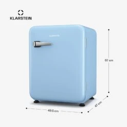 Audrey Evo Mini Kühlschrank | 68L -Haushaltsgerätegeschäft 10046624 yy 0011 dimensions