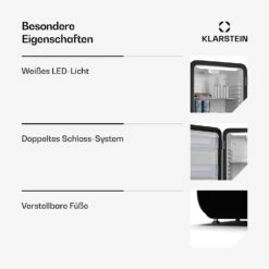 [Wiederverpackt] Audrey Evo Kühlschrank | 112L | Retro-Design -Haushaltsgerätegeschäft 10046628 de 0006 usp