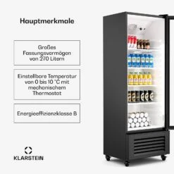 GrandCooler Getränkekühlschrank Mit Glastür | 270 L 11 GrandCooler Getränkekühlschrank Mit Glastür | 270 L -Haushaltsgerätegeschäft 10046641 de 0002 usp