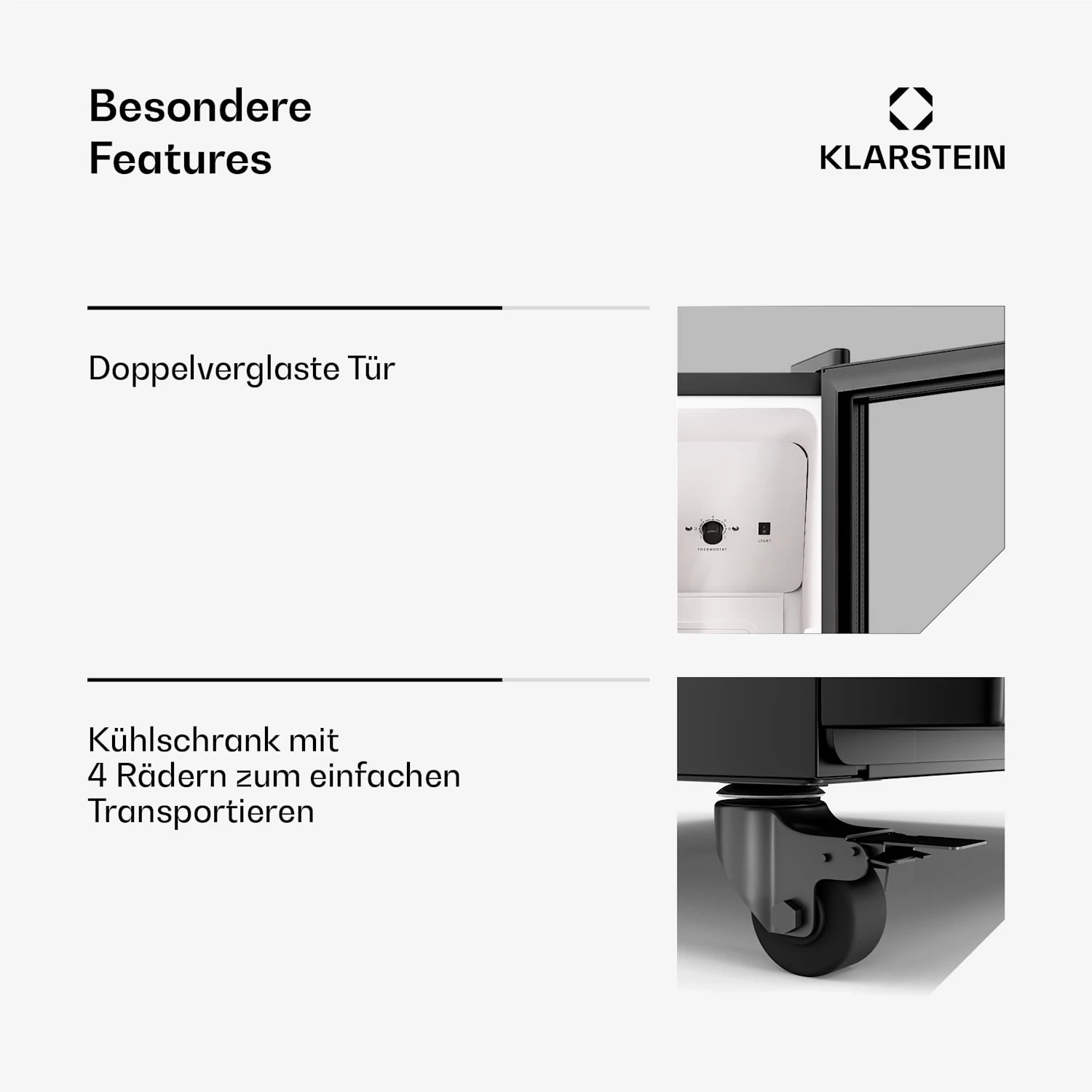 GrandCooler Getränkekühlschrank Mit Glastür | 270 L 8 GrandCooler Getränkekühlschrank Mit Glastür | 270 L – Bild 6
