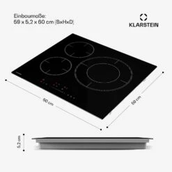 Delicatessa Paella Induktionskochfeld | Paella-Zone | 60 Cm | Boost -Haushaltsgerätegeschäft 10046693 de 0007 usp