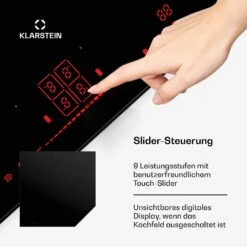 NanoGlow Induktionskochfeld | 4 Kochfelder | Flexzonen | Booster 12 NanoGlow Induktionskochfeld | 4 Kochfelder | Flexzonen | Booster -Haushaltsgerätegeschäft 10046695 de 0004 usp