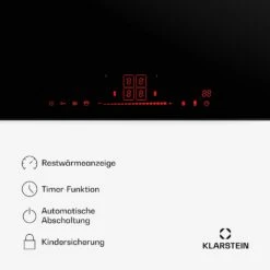 NanoGlow Induktionskochfeld | 4 Kochfelder | Flexzonen | Booster 13 NanoGlow Induktionskochfeld | 4 Kochfelder | Flexzonen | Booster -Haushaltsgerätegeschäft 10046695 de 0005 usp