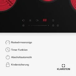 [Wiederverpackt] CeramEase Slim VTC Kochfeld -Haushaltsgerätegeschäft 10046733 de 0005 usp