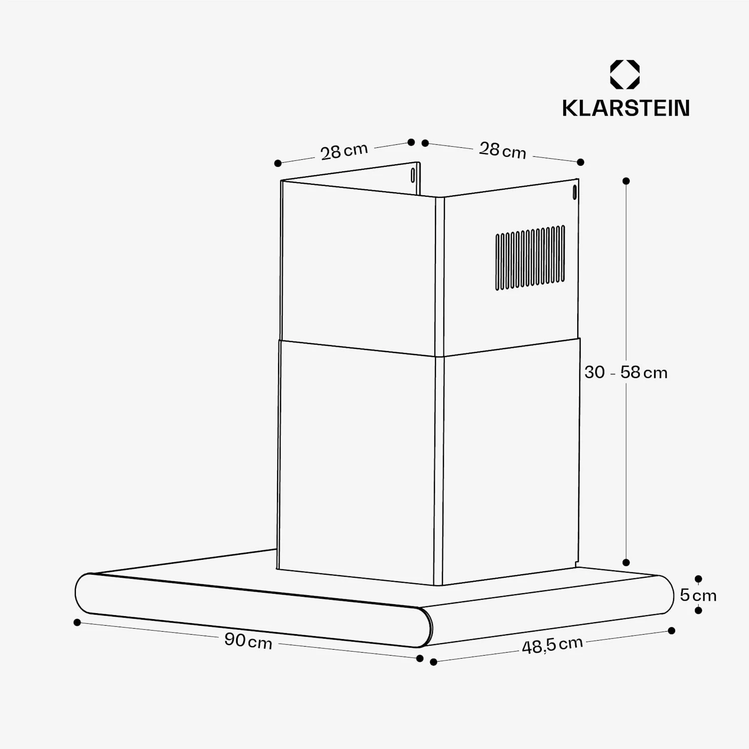CurveVent Dunstabzugshaube | 90 Cm 9 CurveVent Dunstabzugshaube | 90 Cm – Bild 7