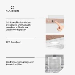 [Wiederverpackt] ZenFusion T Dunstabzugshaube -Haushaltsgerätegeschäft 10046763 de 0006 usp