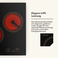 Victoria Glaskeramik-Kochfeld + Schmaler Backofen | 45 Cm 21 Victoria Glaskeramik-Kochfeld + Schmaler Backofen | 45 Cm -Haushaltsgerätegeschäft 60003304 de 0008 usp