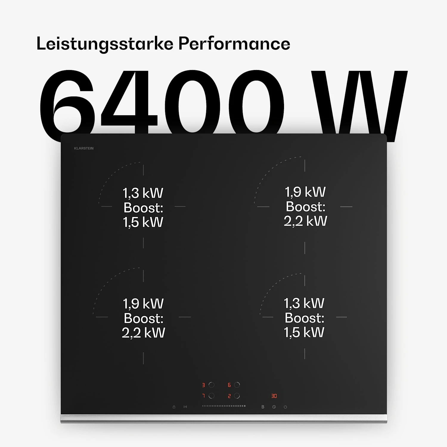 Verosteel Induktionskochfeld + Abzugshaube | 60 cm 10 Verosteel Induktionskochfeld + Abzugshaube | 60 cm – Bild 8