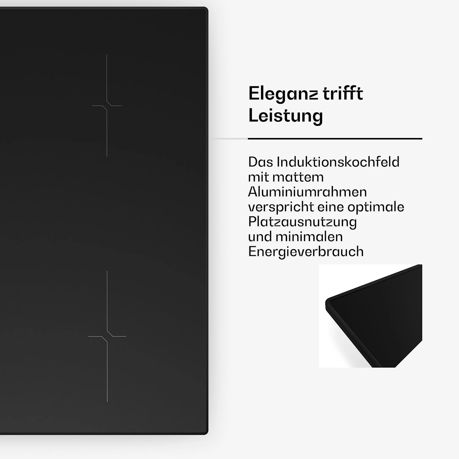 Velaire Einbaubackofen + Induktionskochfeld + Kopffreihaube | 60 Cm 8 Velaire Einbaubackofen + Induktionskochfeld + Kopffreihaube | 60 Cm – Bild 6