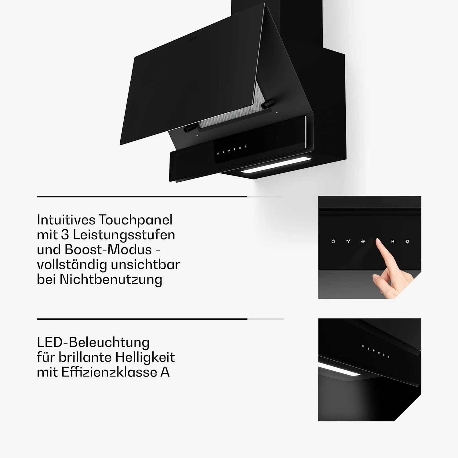 Velaire Einbaubackofen + Induktionskochfeld + Kopffreihaube | 60 Cm 13 Velaire Einbaubackofen + Induktionskochfeld + Kopffreihaube | 60 Cm – Bild 11