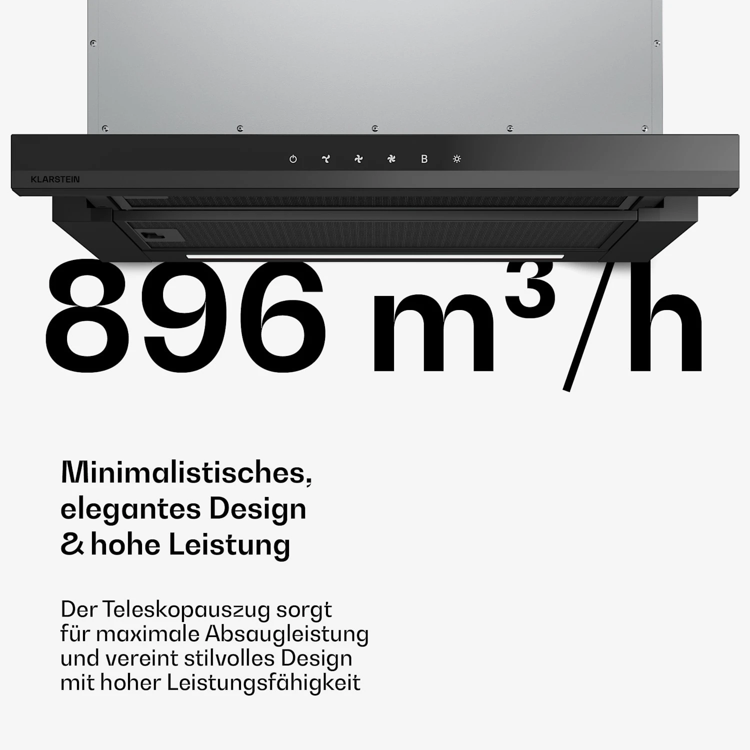 Velaire Induktionskochfeld Einbaubackofen Teleskop-Abzugshaube | 60 Cm 11 Velaire Induktionskochfeld Einbaubackofen Teleskop-Abzugshaube | 60 Cm – Bild 9